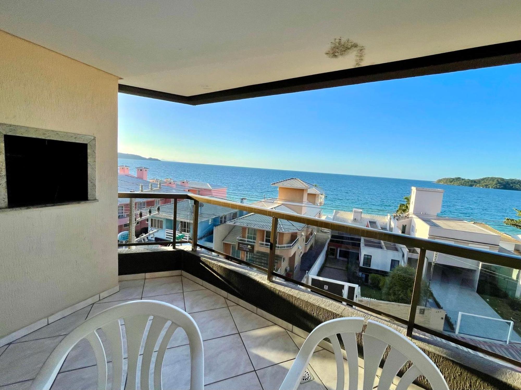 187 Apartamento 50M Da Praia. Bela Vista Ao Mar. Em Avenida Principal De Bombinhas. 外观 照片